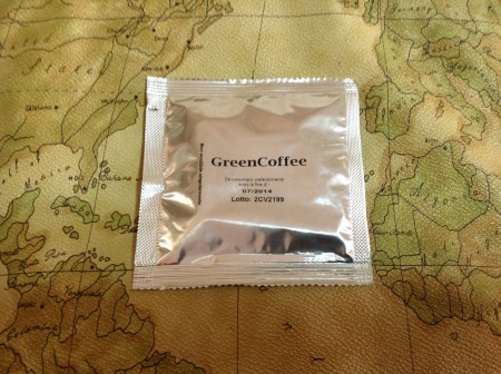 Caffè verde in cialda